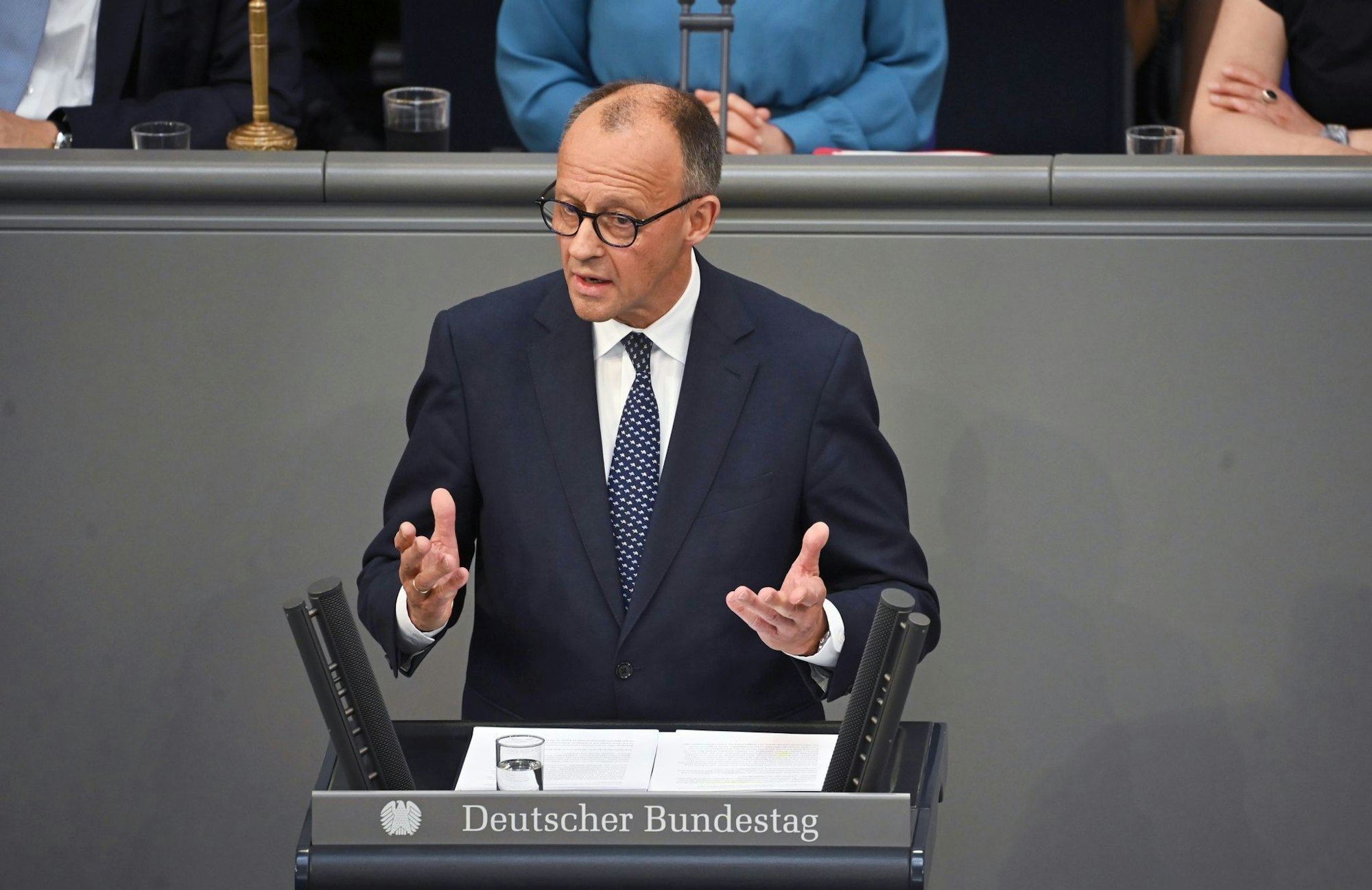 Merz verspricht in seiner ersten Regierungserklärung unter anderem «Wohlstand für alle".