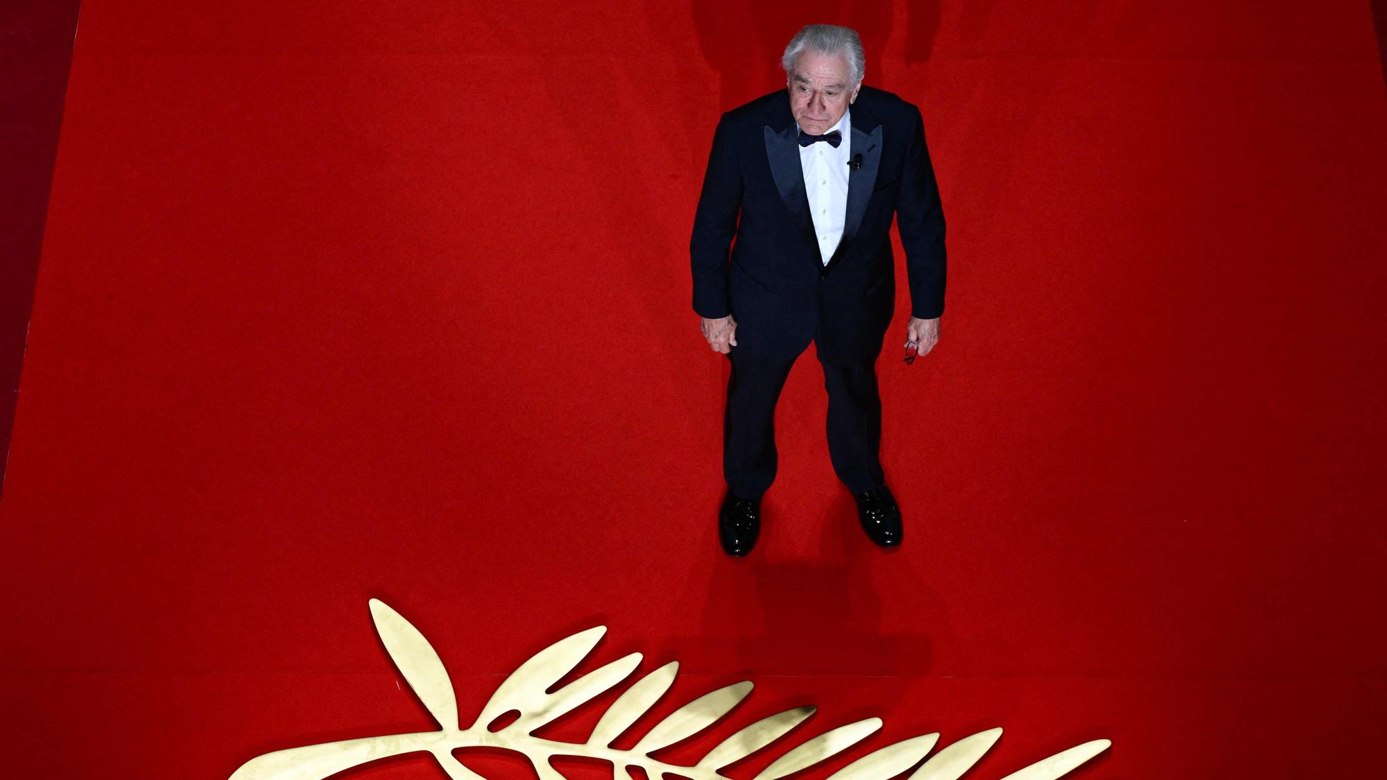 Das Foto zeigt US-Schauspieler Robert de Niro in Cannes.