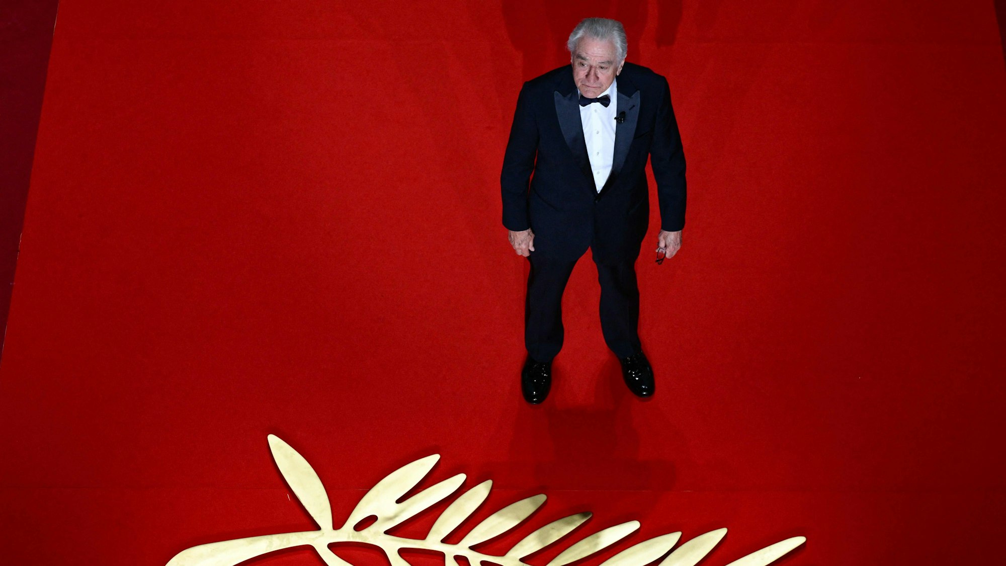 Das Foto zeigt US-Schauspieler Robert de Niro in Cannes.