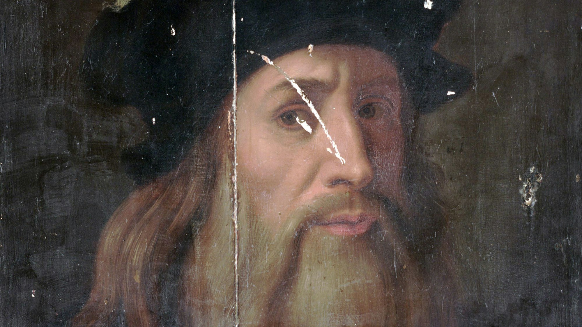 Ein unbekanntes Porträt des Universalgenies Leonardo da Vinci.