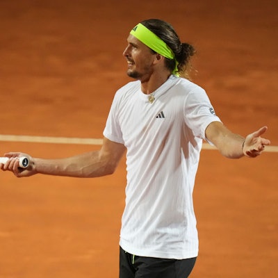 Alexander Zverev hat in Rom verloren.