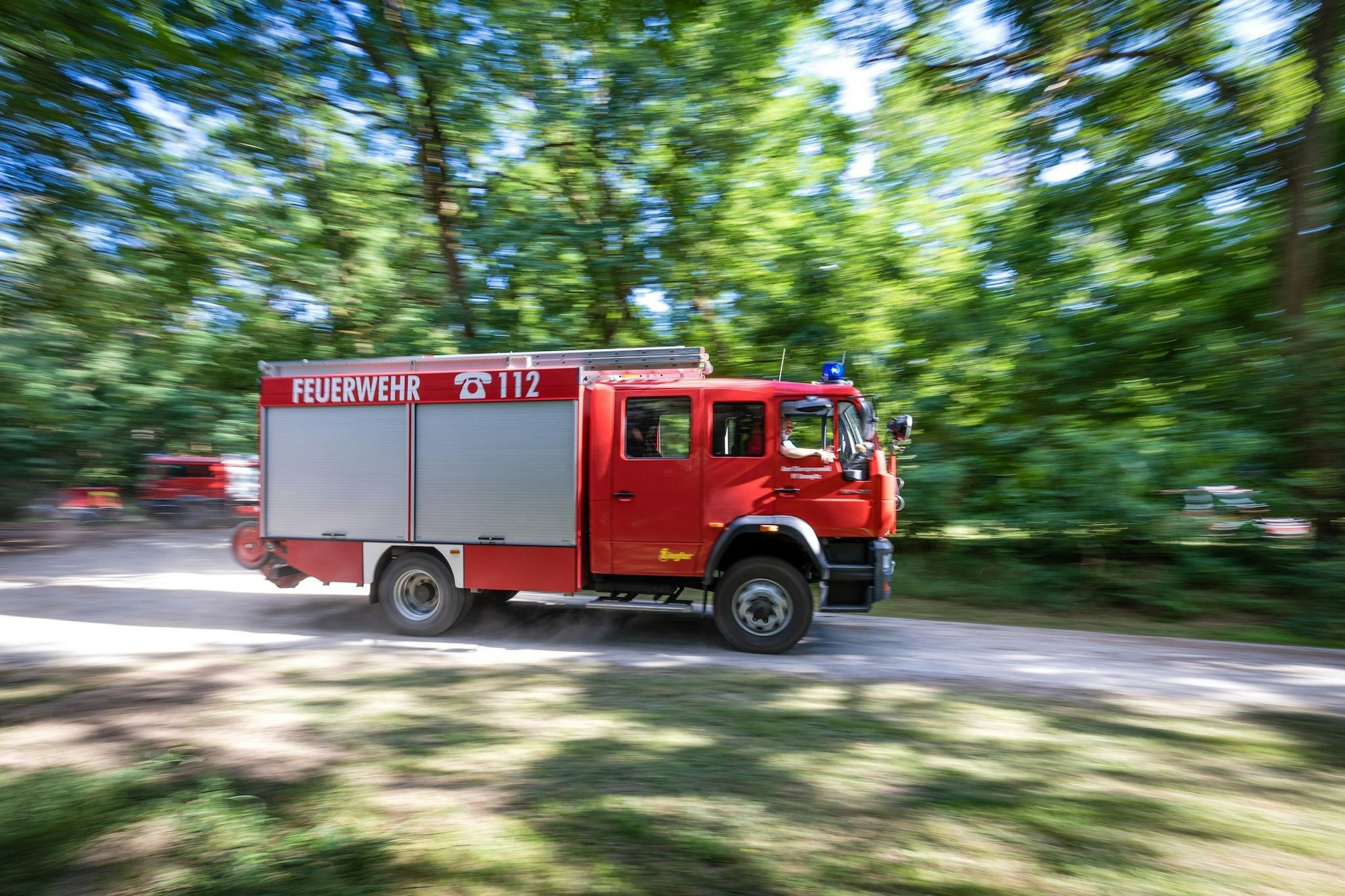 Nach einer Serie von Waldbränden sind vier Verdächtige festgenommen worden - darunter zwei Feuerwehrleute. (Symbolbild)