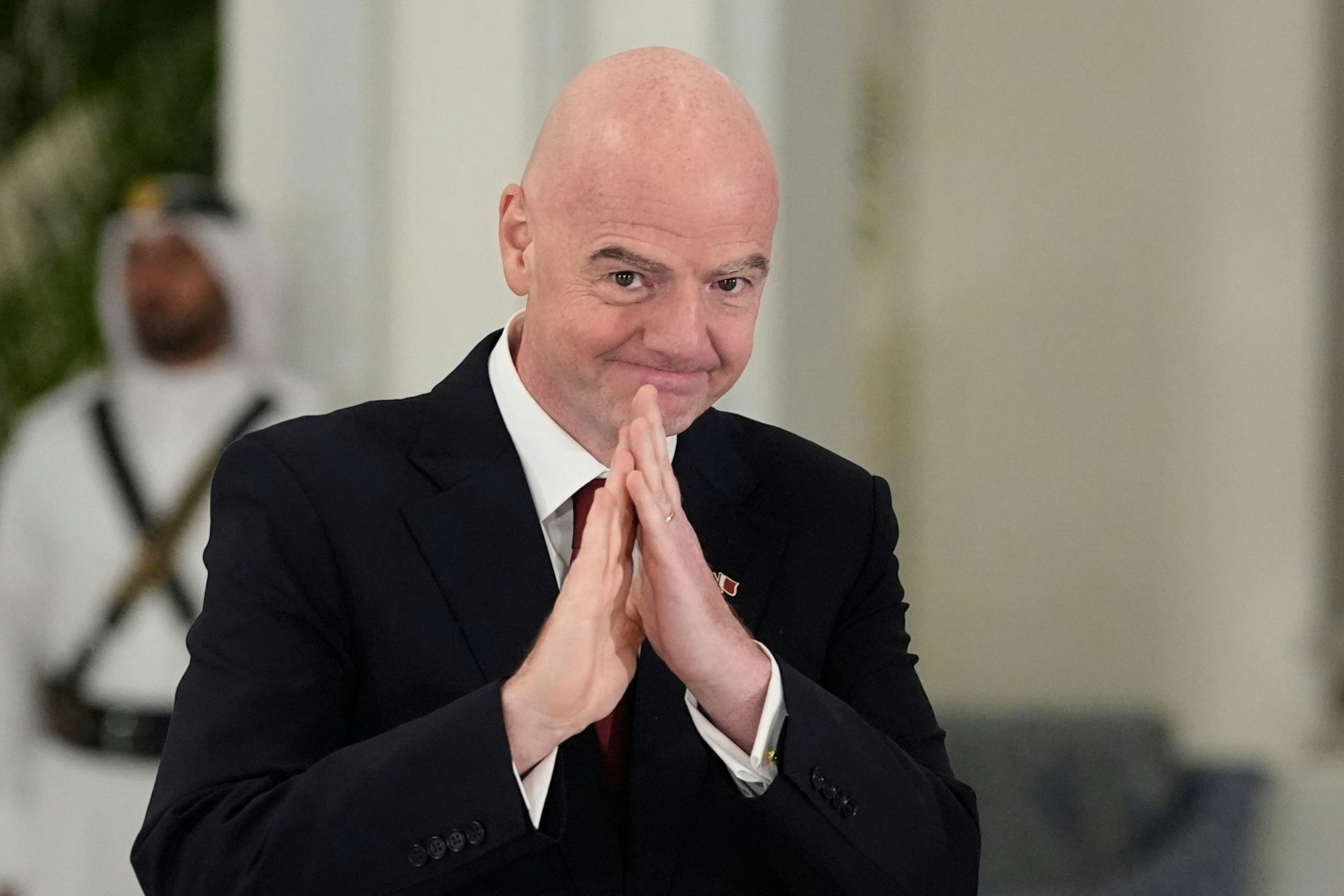 Gianni Infantino war mit US-Präsident Trump unterwegs.