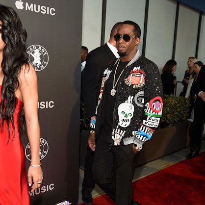 Cassie Ventura, links, und Sean "Diddy" Combs kommen zur Premiere von "Can't Stop, Won't Stop: A Bad Boy Story".