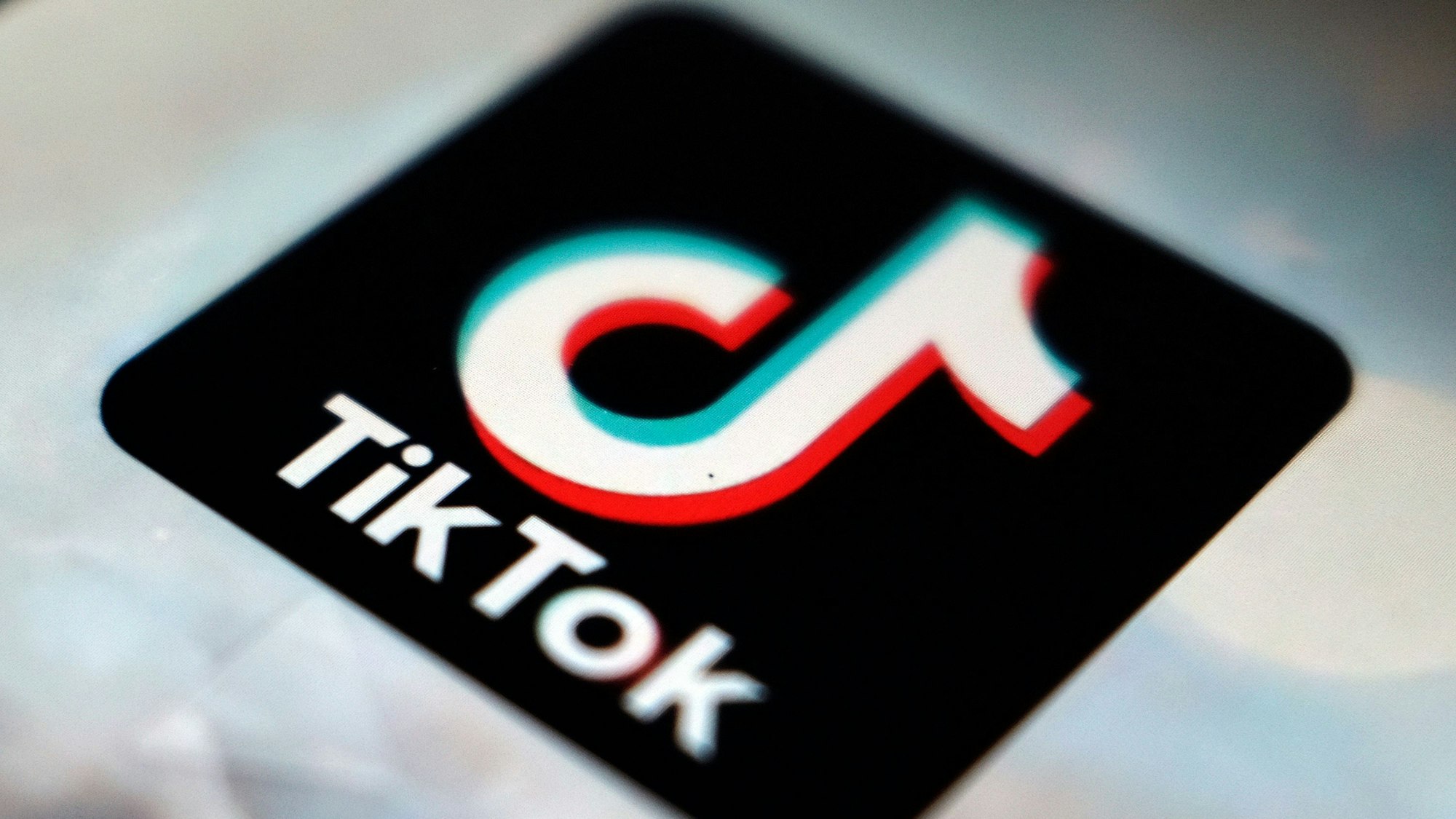 Das Logo der Tiktok-App.
