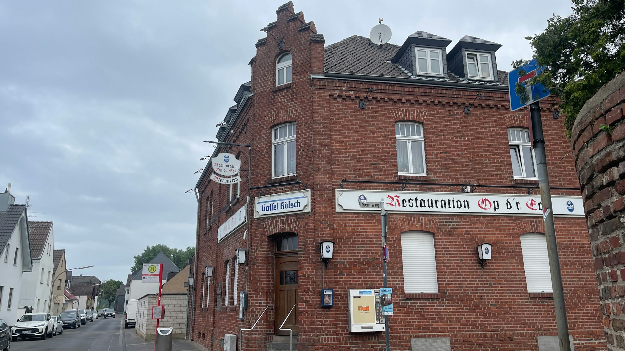 Gaststätte „Op d'r Eck“ in Köln-Langel.
