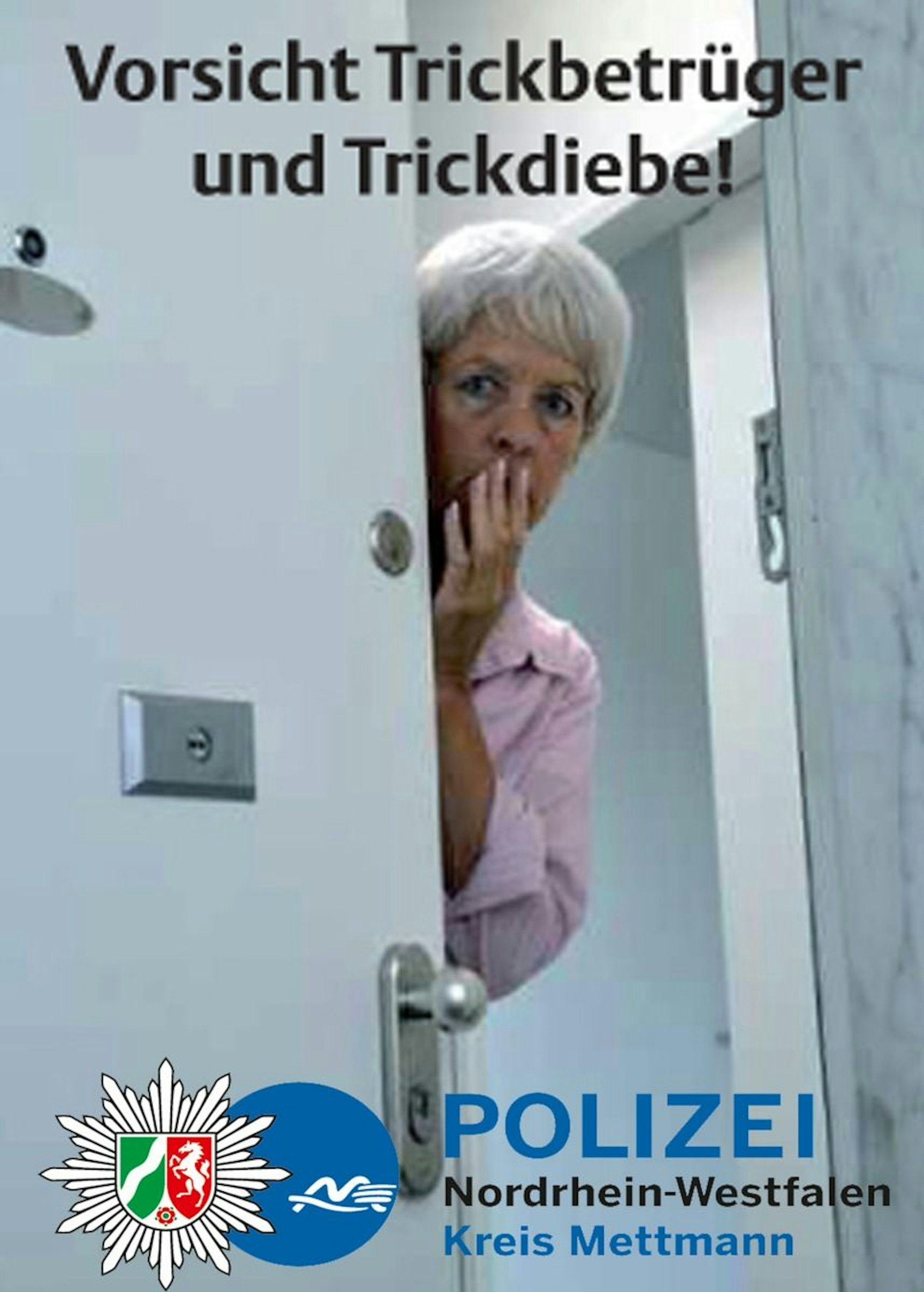 Warnung vor falschen Handwerkern, die sich Zugang zu Wohnungen erschleichen