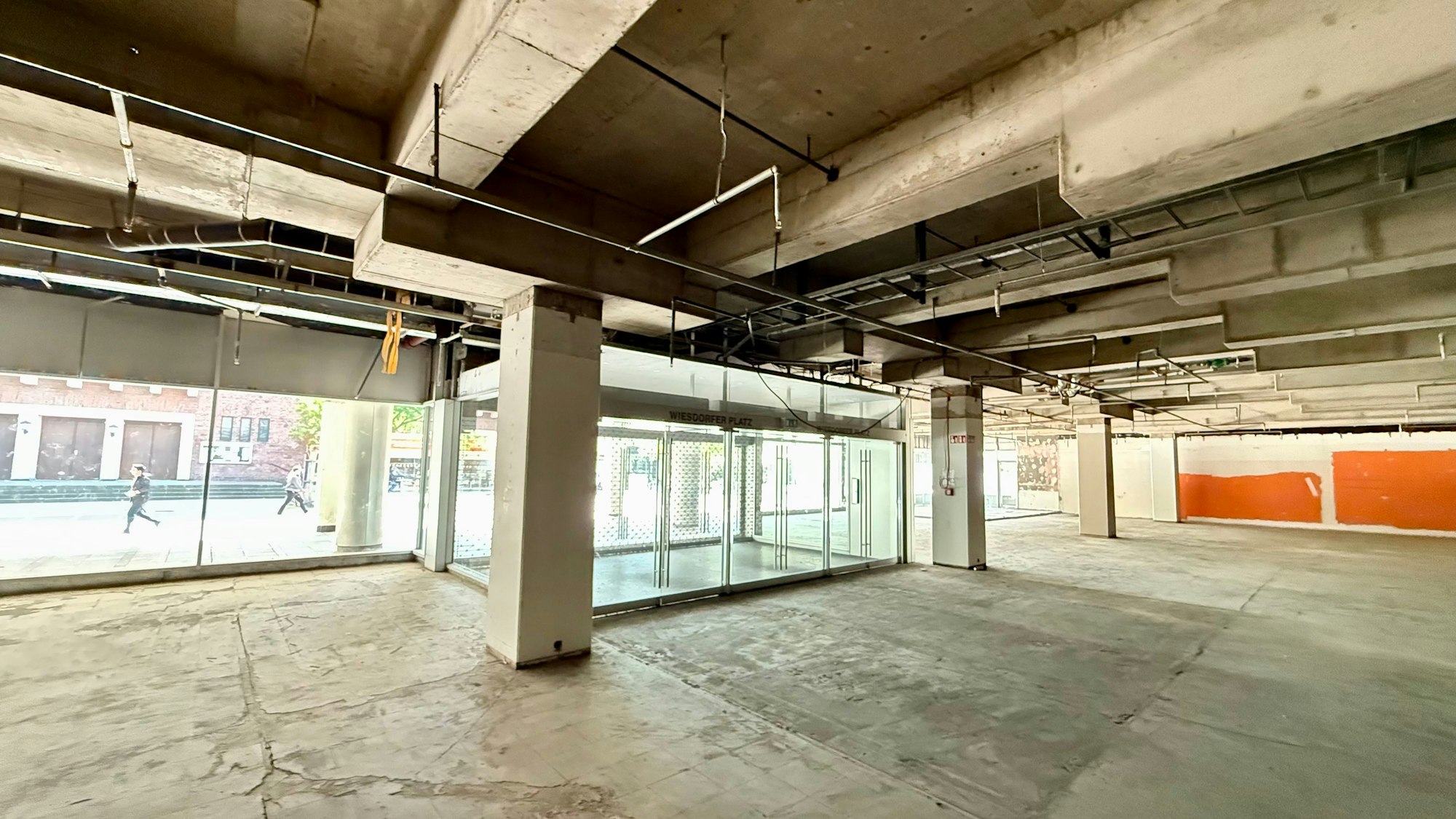 Das Erdgeschoss des früheren Kaufhof