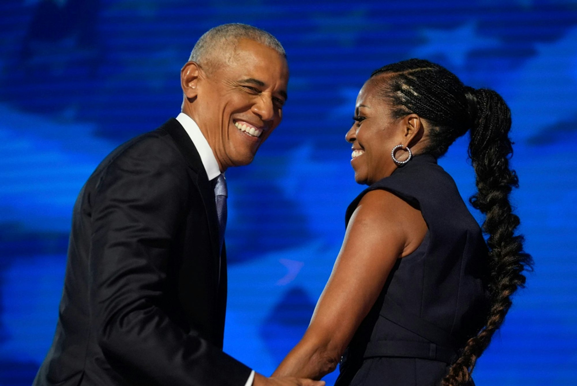 Michelle Obama hat eigenen Worten zufolge gegen ihren Mann Barack den «Kampf» um die Temperatur im Schlafzimmer gewonnen. (Archivbild)