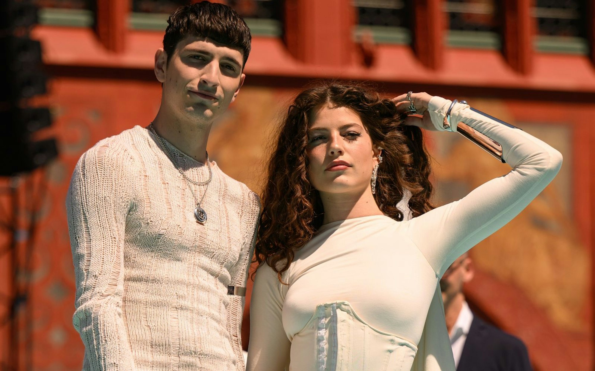 Das österreichische Musikduo Abor & Tynna vertritt Deutschland beim 69. Eurovision Song Contest. (Bild: 2025 Getty Images/Harold Cunningham)