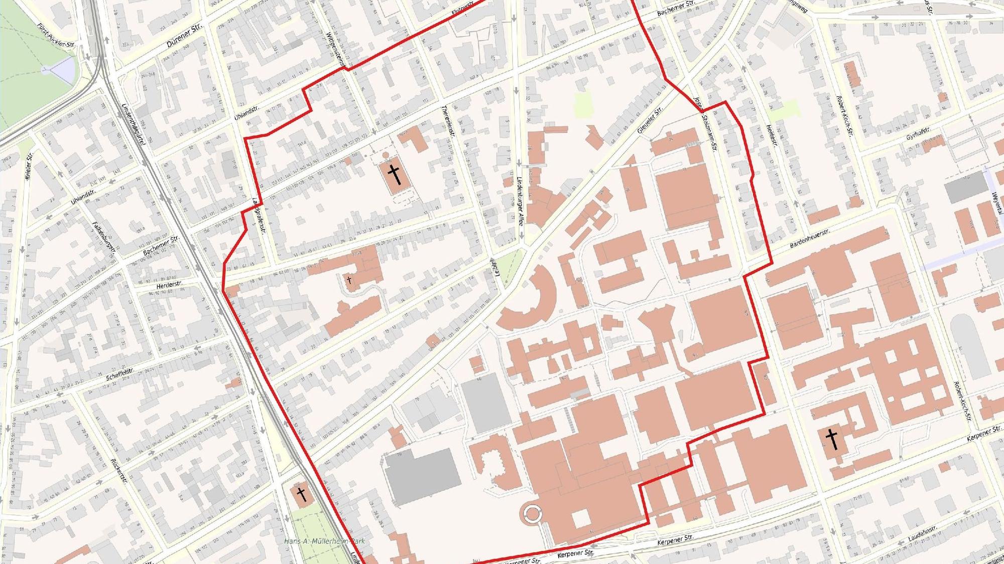 Auf dem Leiblplatz in Lindenthal wurde eine Weltkriegsbombe gefunden. Sie soll am kommenden Dienstag entschärft werden.