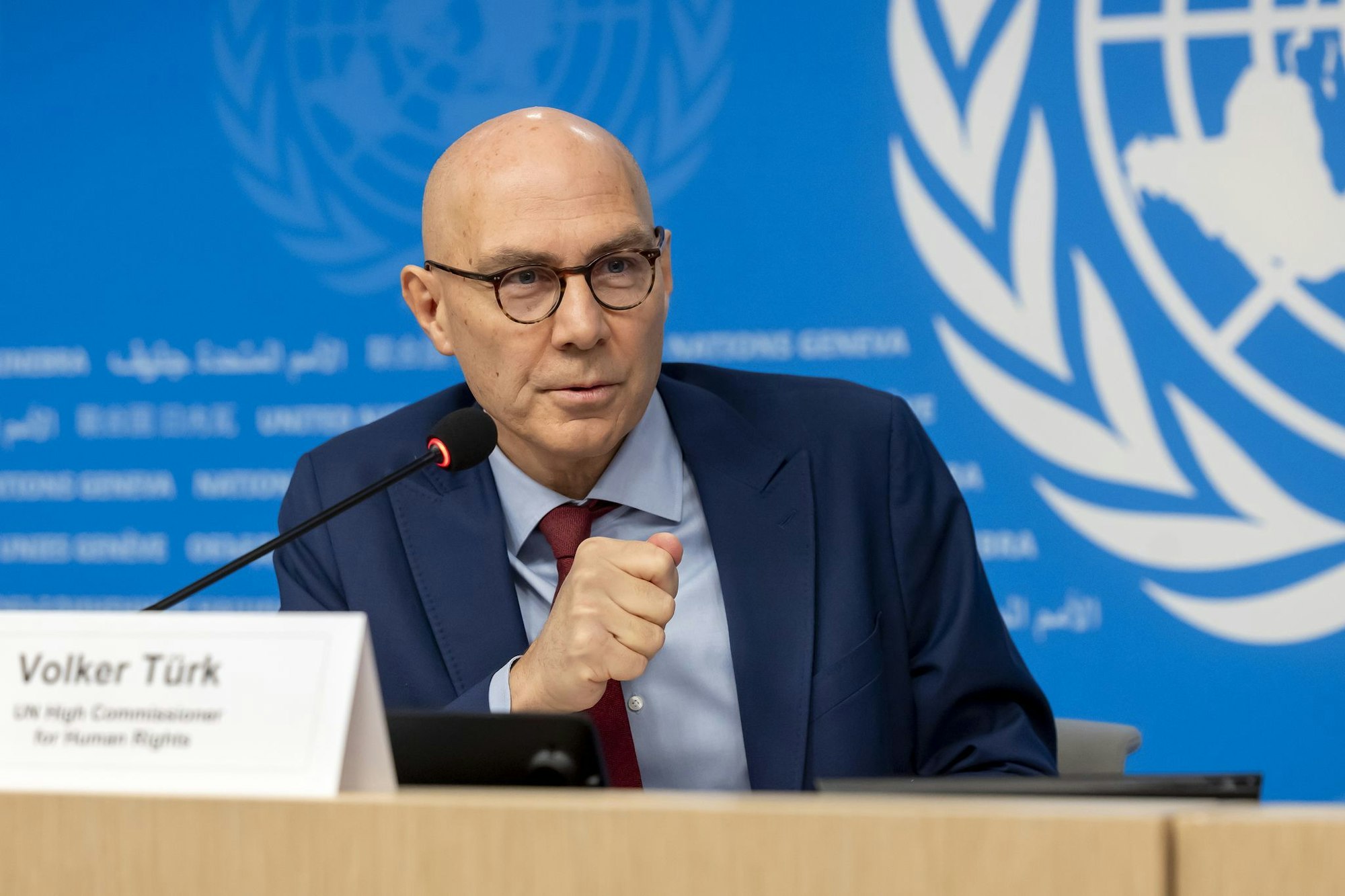 Der Chef des UN-Menschenrechtsbüros verurteilt Israels massive Angriffe im Gazastreifen mit drastischen Worten. (Archivbild)