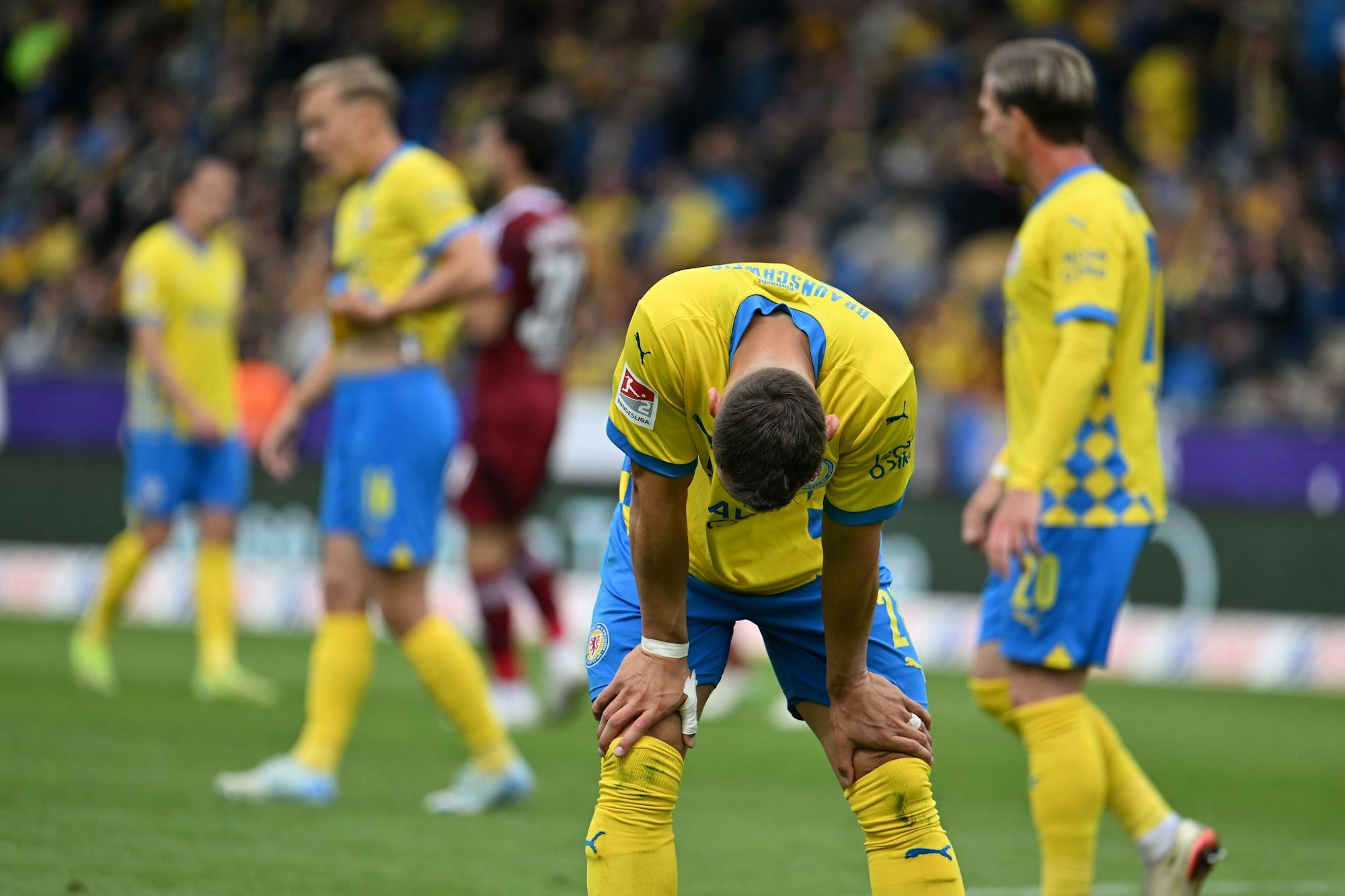 Vorgeführt: Braunschweig muss in die Relegation.