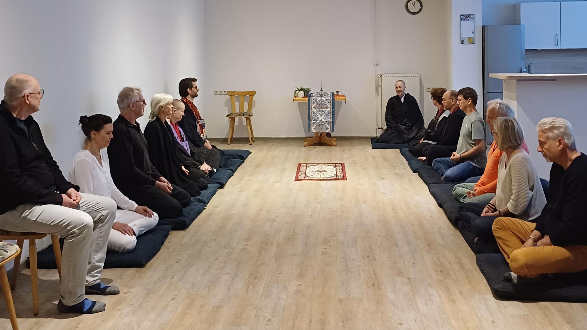 Eine Sitzmeditation