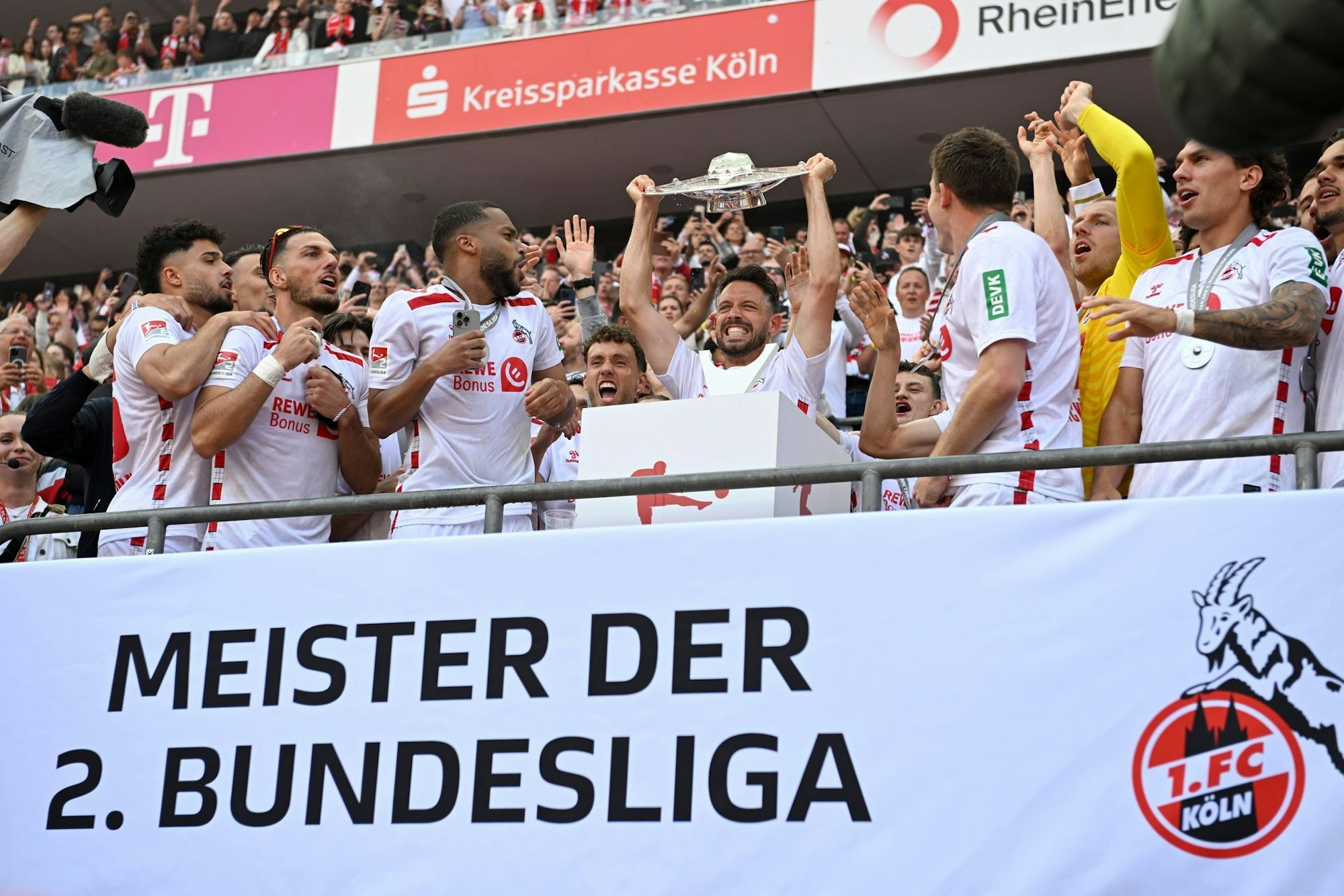 Der 1. FC Köln ist Zweitligameister