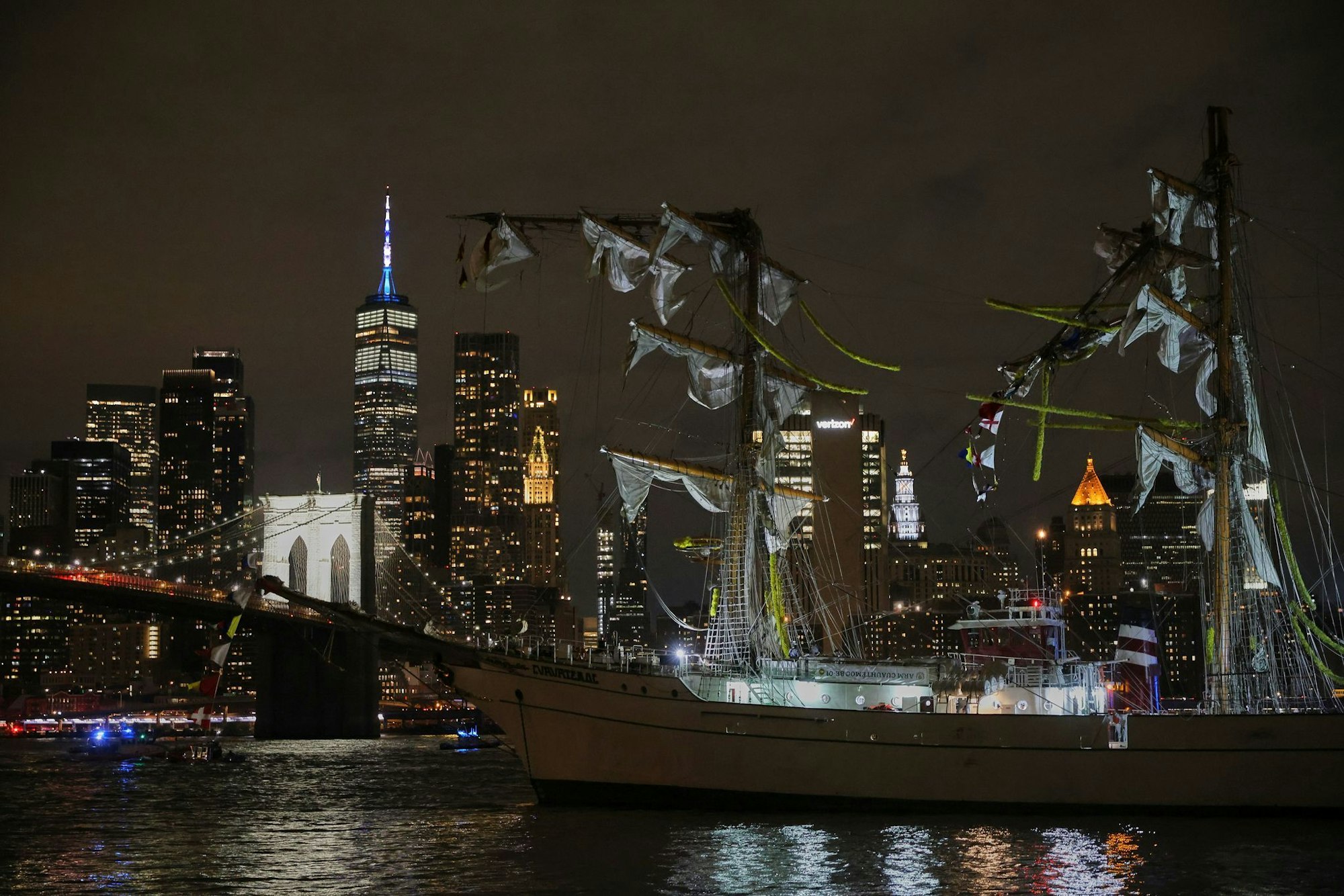 Das Ausbildungsschiff der mexikanischen Marine war am Abend verunglückt.