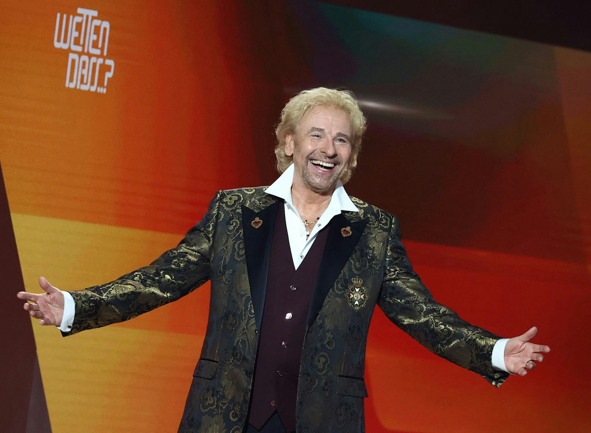 2021 feierte er ein umjubeltes Revival des ZDF-Klassikers «Wetten, dass..?». (Archivbild)