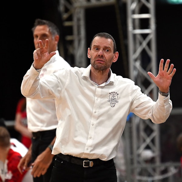 10.05.2025, Basketball-Bayer Giants-Lok Bernau
Michael Koch (Bayer)
Foto: Uli Herhaus