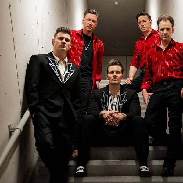 Till Kersting (2.v.l.) ist Gitarrist bei der Band The Baseballs