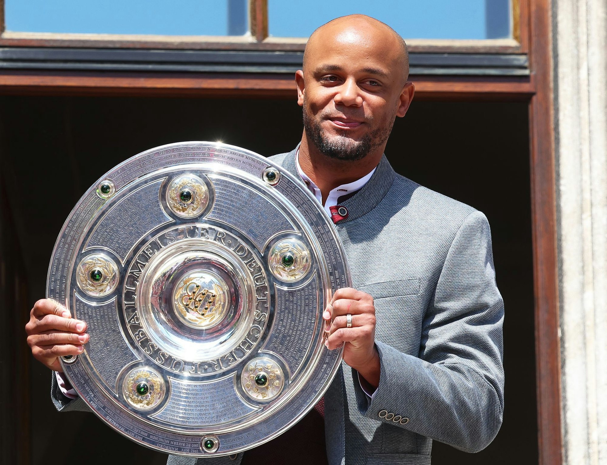 Trainer Vincent Kompany freut sich auf Zeit mit der Familie.