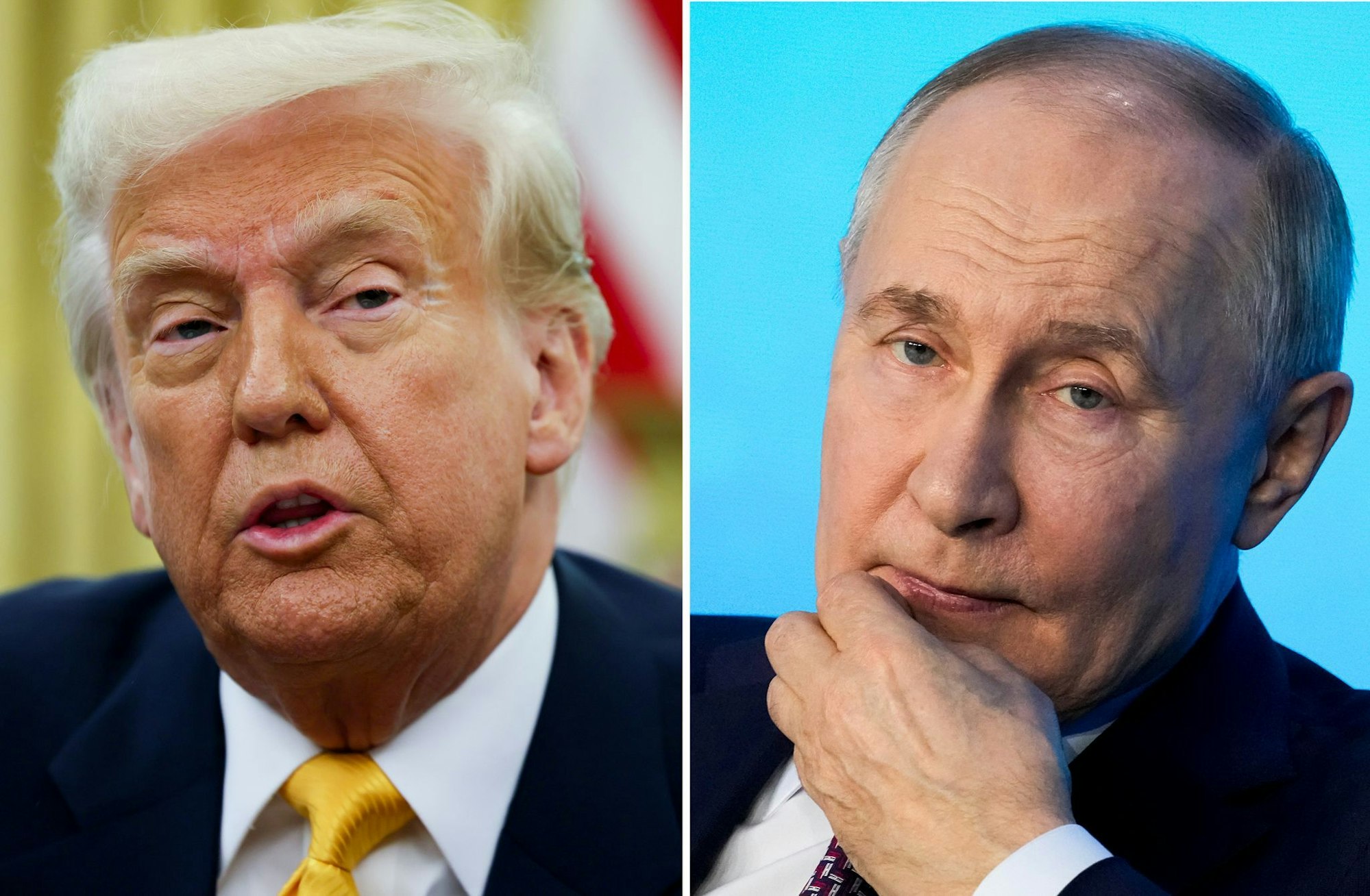 Seit seinem Amtsantritt telefonierte Trump bereits zwei Male mit Putin. (Archivbild)