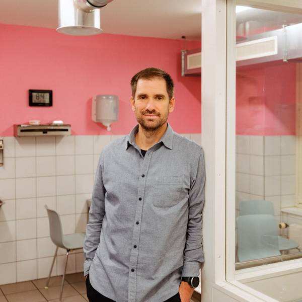 Florian Meyer, Leiter der Abteilung „Schadensminderung für illegale Substanzen“ der Stadt Zürich