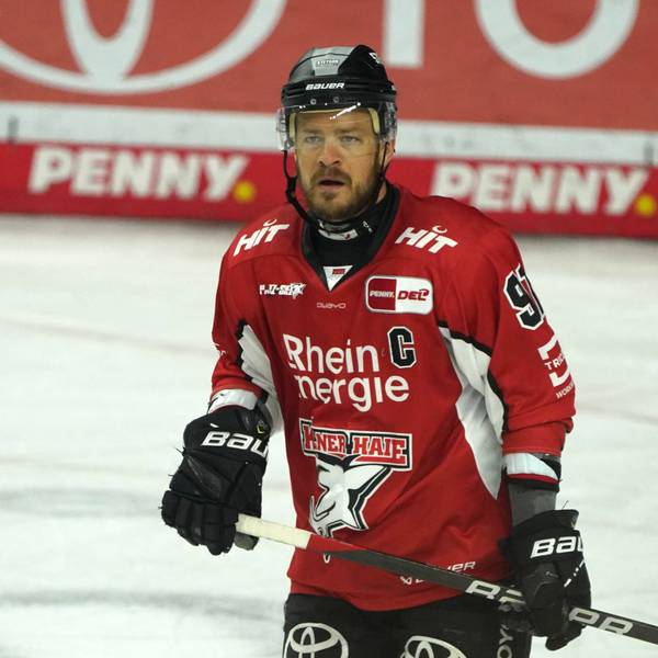 Köln, DEL, Saison 2024/2025, Playoffs Finale Spiel 2, Kölner Haie vs Eisbären Berlin , 19.04.2025. Lanxessarena Köln, Moritz Müller, Mueller, Kölner Haie *** Cologne, DEL, Season 2024 2025, Playoffs Final Game 2, Cologne Sharks vs. Eisbären Berlin , 19 04 2025 Lanxessarena Cologne, Moritz Mueller, Mueller, Cologne Sharks