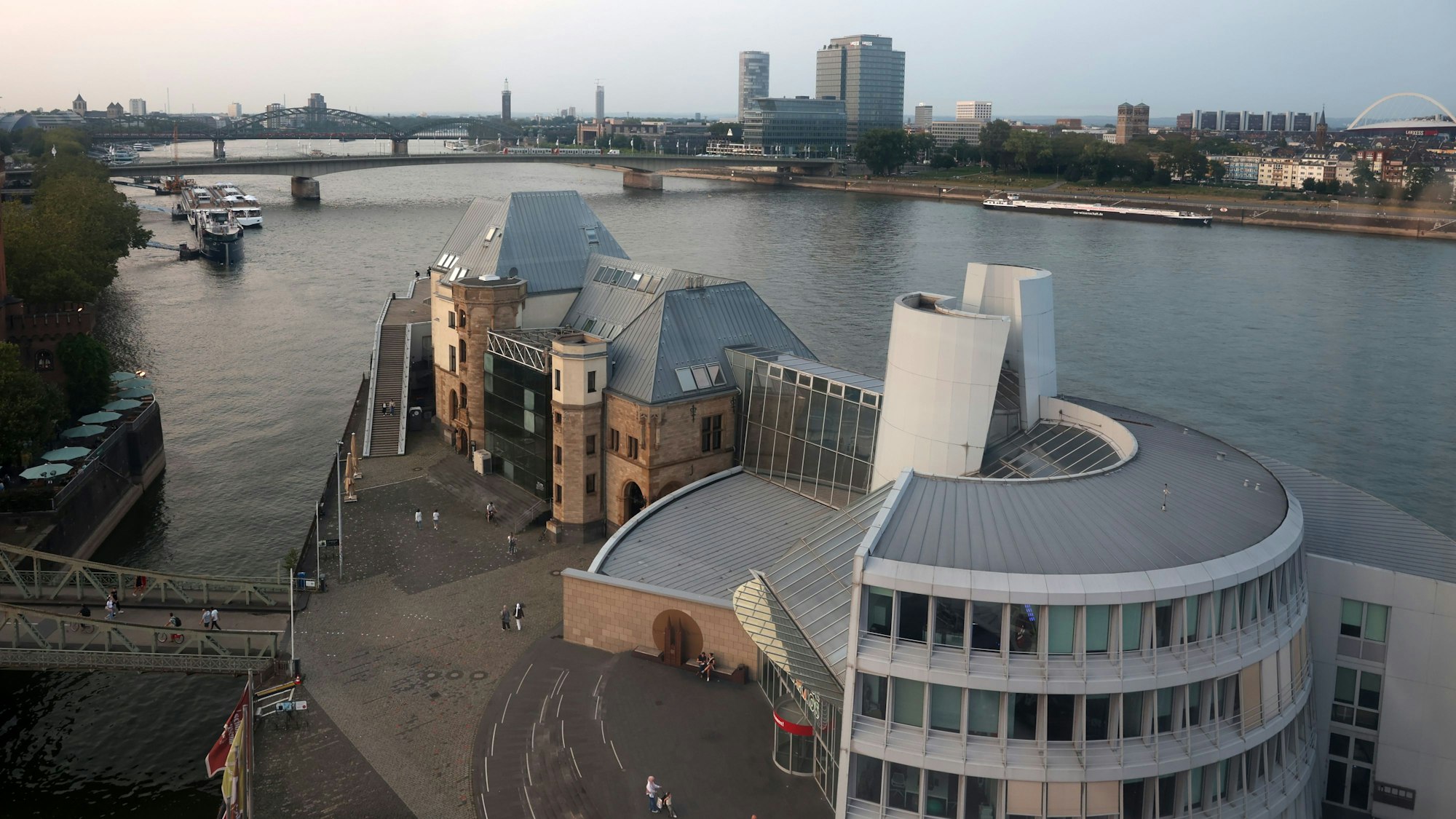 Das Schokoladenmuseum am Rheinauhafen in Köln