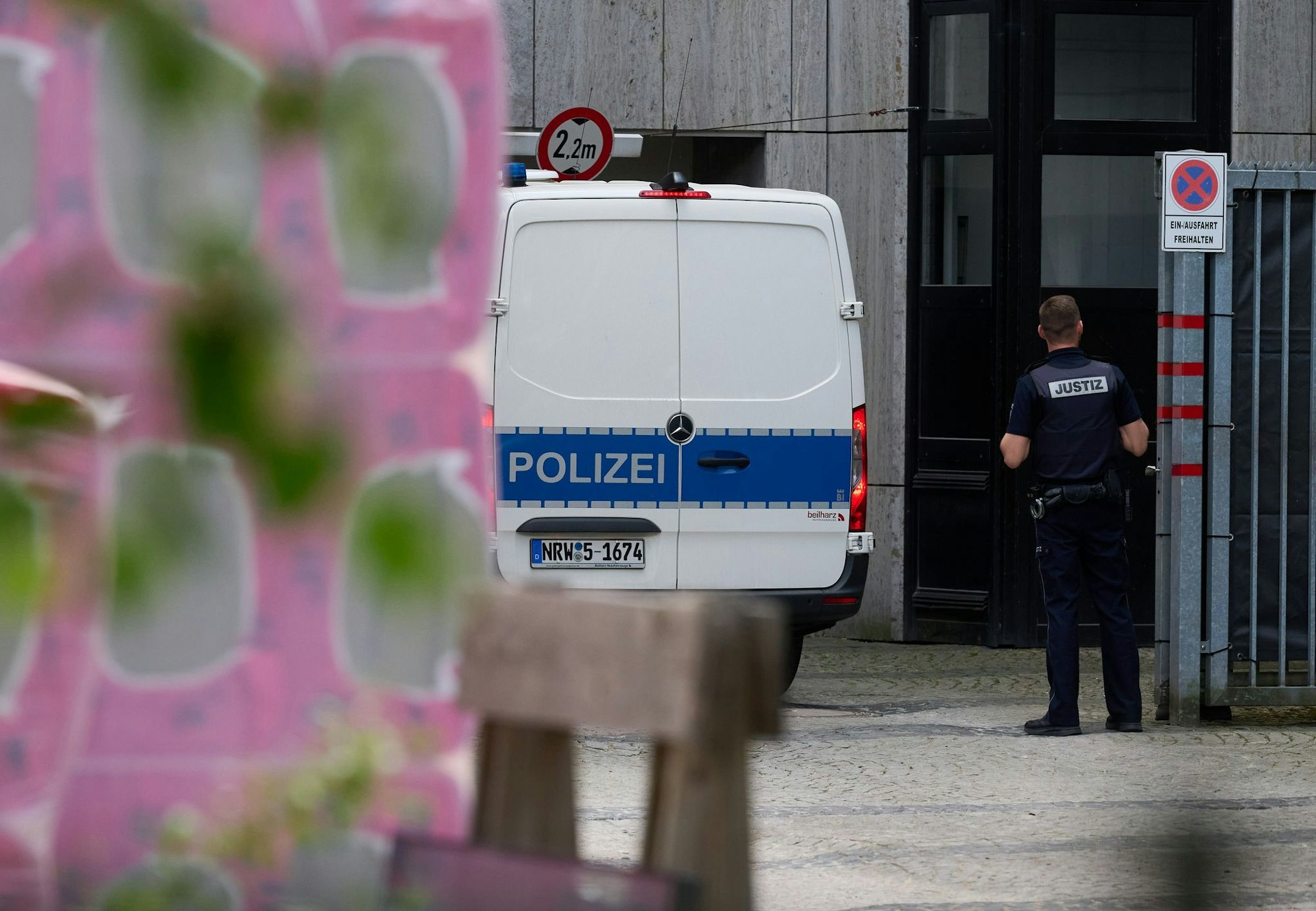 Im Landgericht Bielefeld wurde der Tatverdächtige einem Haftrichter vorgeführt.
