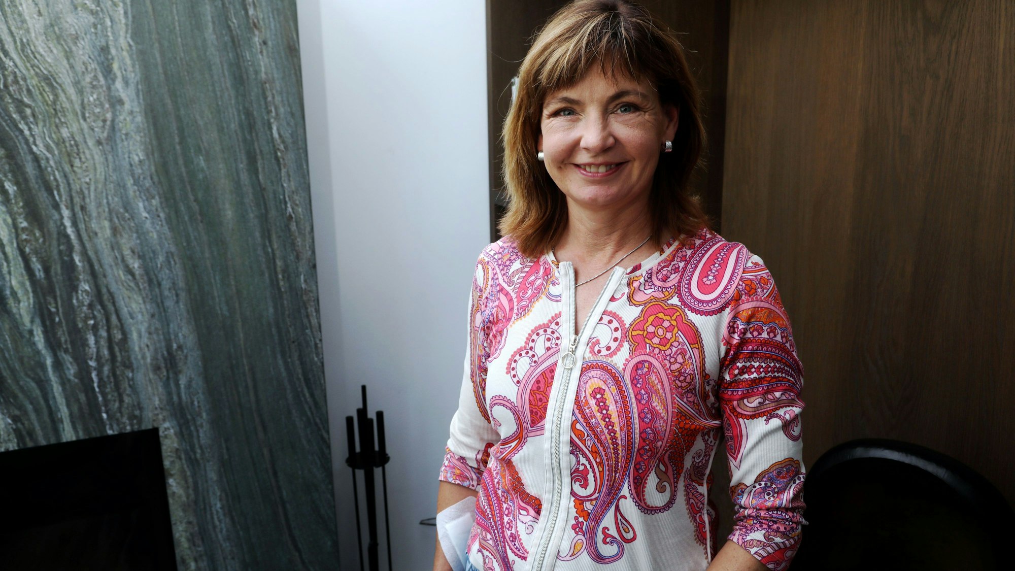 16.05.2025, Köln: Interview mit Susanne Imhoff aus Anlass von „25 Jahre Imhoff-Stiftung“. Foto: Arton Krasniqi