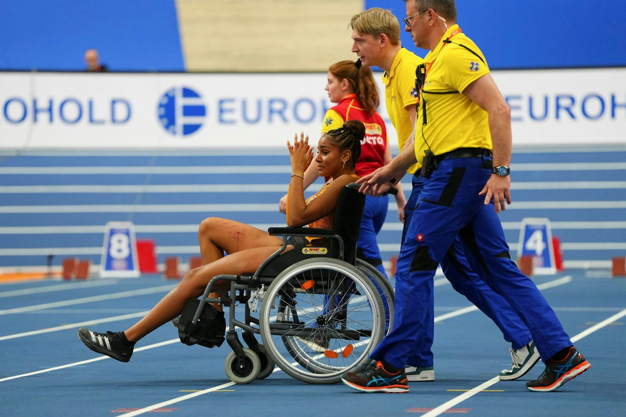 Mikaelle Assani geht es nach ihrer Verletzung besser.