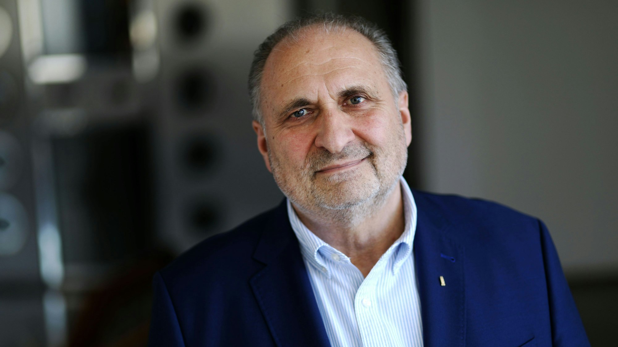 16.05.2025, Köln: Interview mit Handwerkskammer-Präsident Hans Peter Wollseifer. Foto: Arton Krasniqi