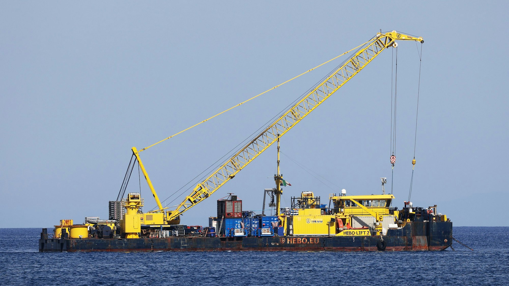 Der Lastkahn Hebo Lift 2.