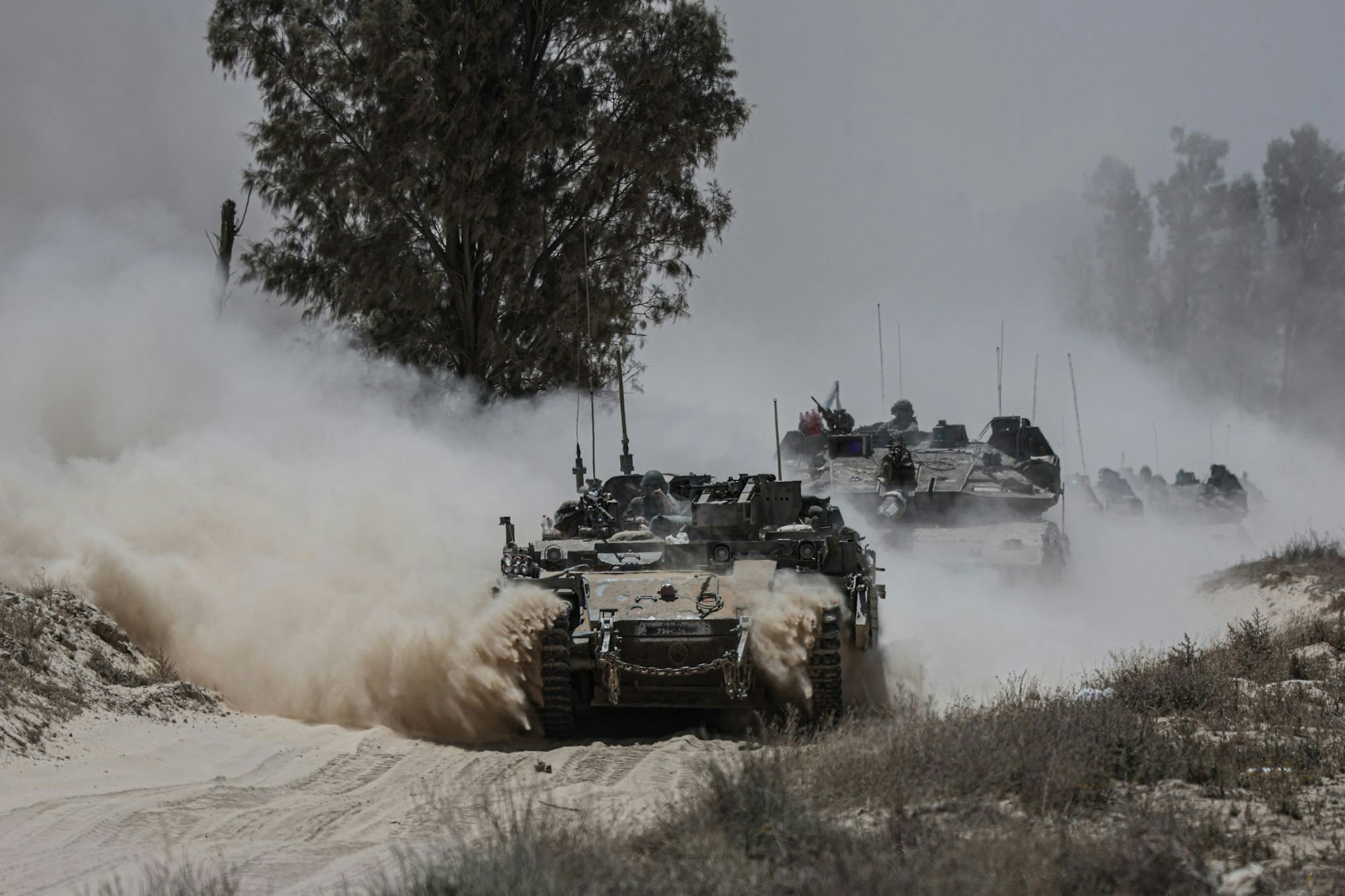 Das israelische Militär hat eine neue Offensive im Gazastreifen gestartet.