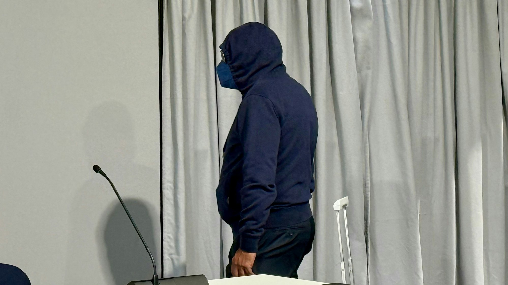 Der Angeklagte Jan „Frankie“ G. vor Gericht