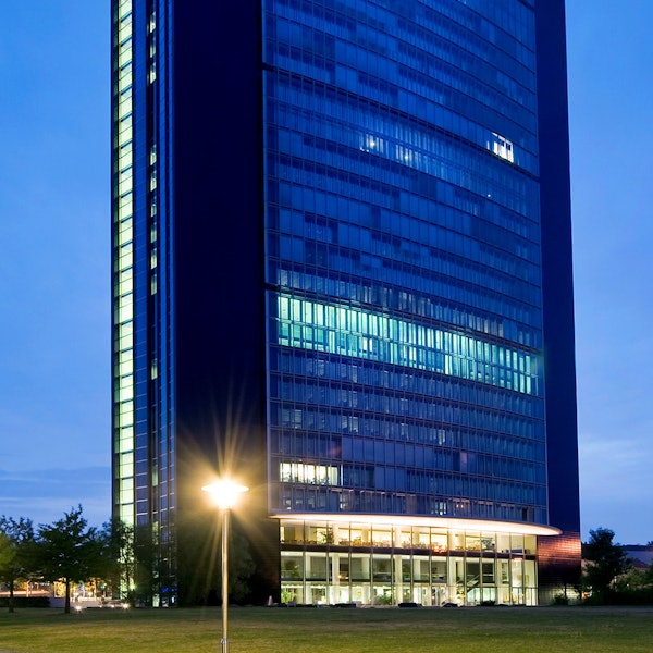 Die Zentrale der Arag-Versicherung