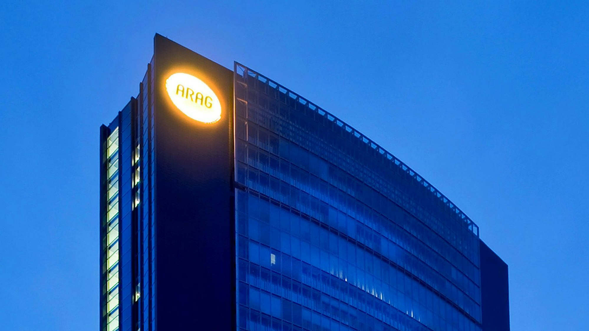 Die Zentrale der Arag-Versicherung