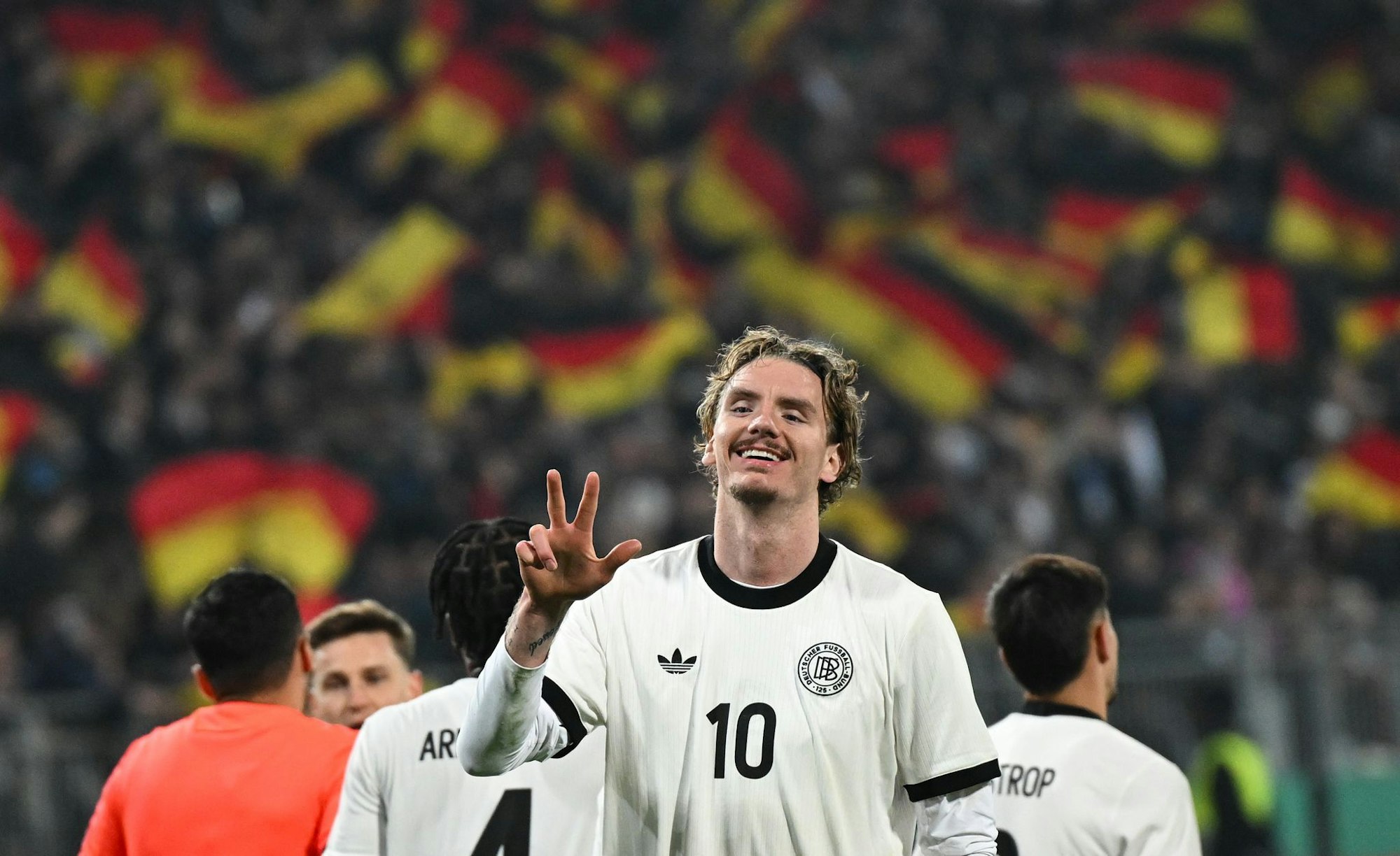 Bei A-Nationalmannschaft und U21-EM dabei: Nick Woltemade.
