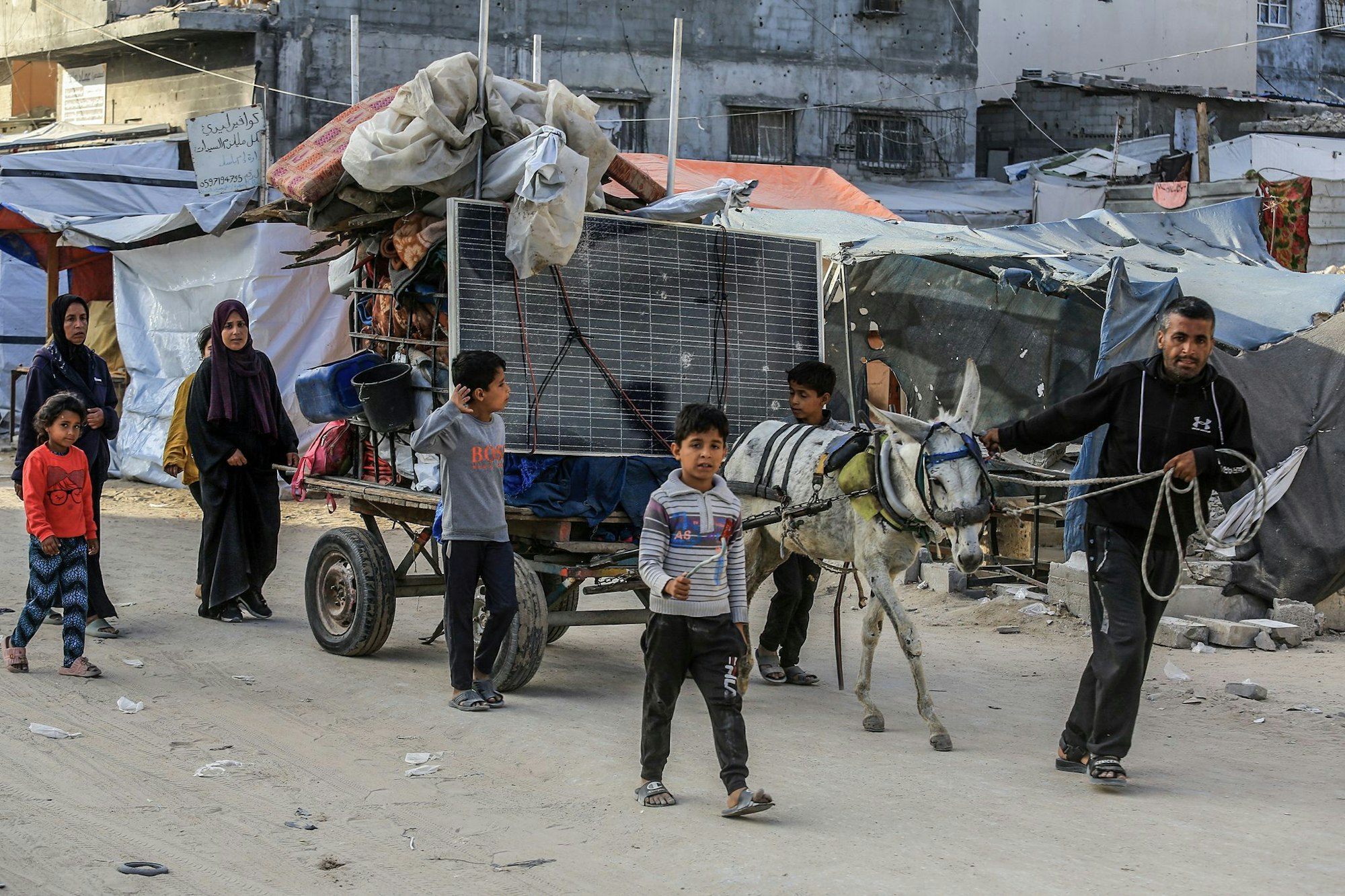 Die israelische Armee hatte jüngst alle Anwohner der Stadt Chan Junis im Süden des Gazastreifens aufgefordert, von dort zu fliehen.