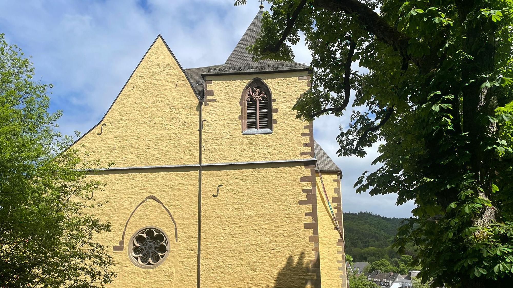 Die Schlosskirche in Schleiden.