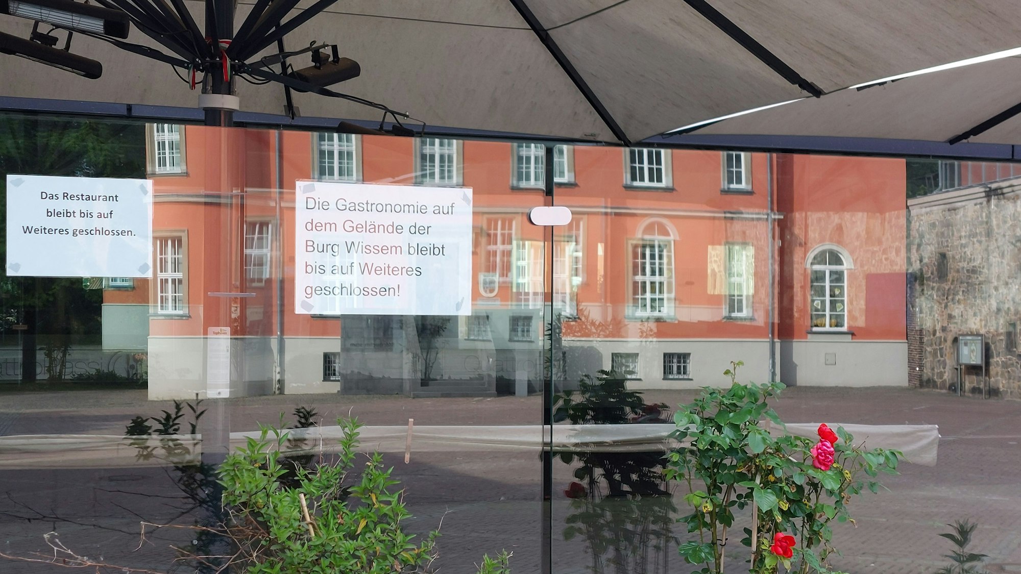 Seit einigen Monaten ist das Quattro Passi in der Burg Wissem geschlossen; nun schreibt die Stadt Troisdorf die Pacht erneut aus