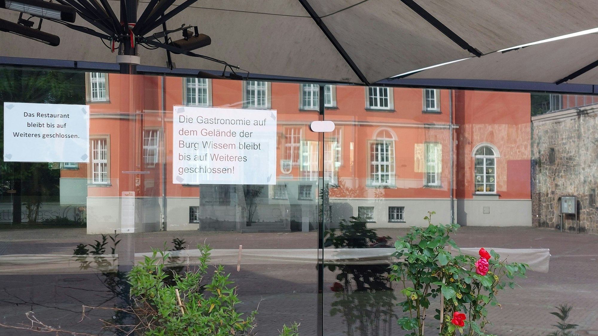 Seit einigen Monaten ist das Quattro Passi in der Burg Wissem geschlossen; nun schreibt die Stadt Troisdorf die Pacht erneut aus