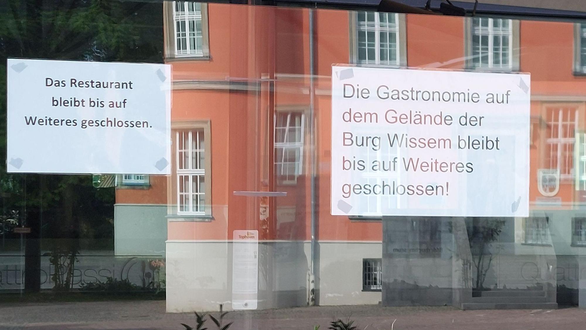 Seit einigen Monaten ist das Quattro Passi in der Burg Wissem geschlossen; nun schreibt die Stadt Troisdorf die Pacht erneut aus