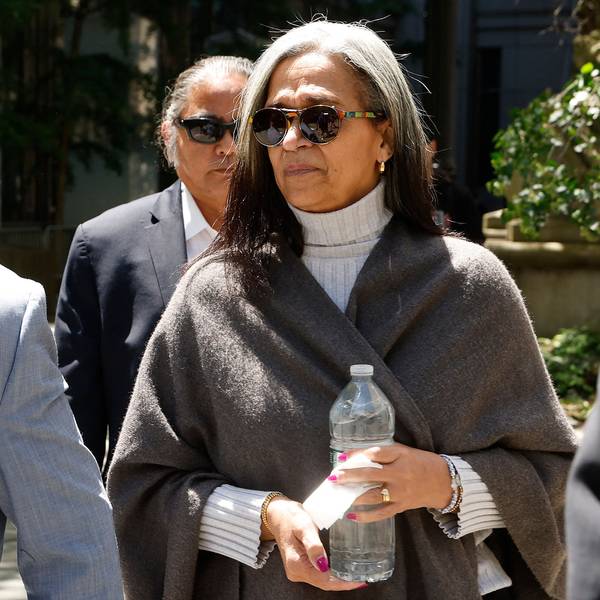 Regina Ventura, die Mutter von Casandra „Cassie“ Ventura, kommt vor dem Gericht in Manhattan an.