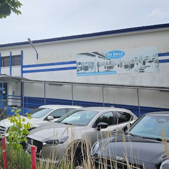 Zu sehen ist ein früheres Kino in Bergheim