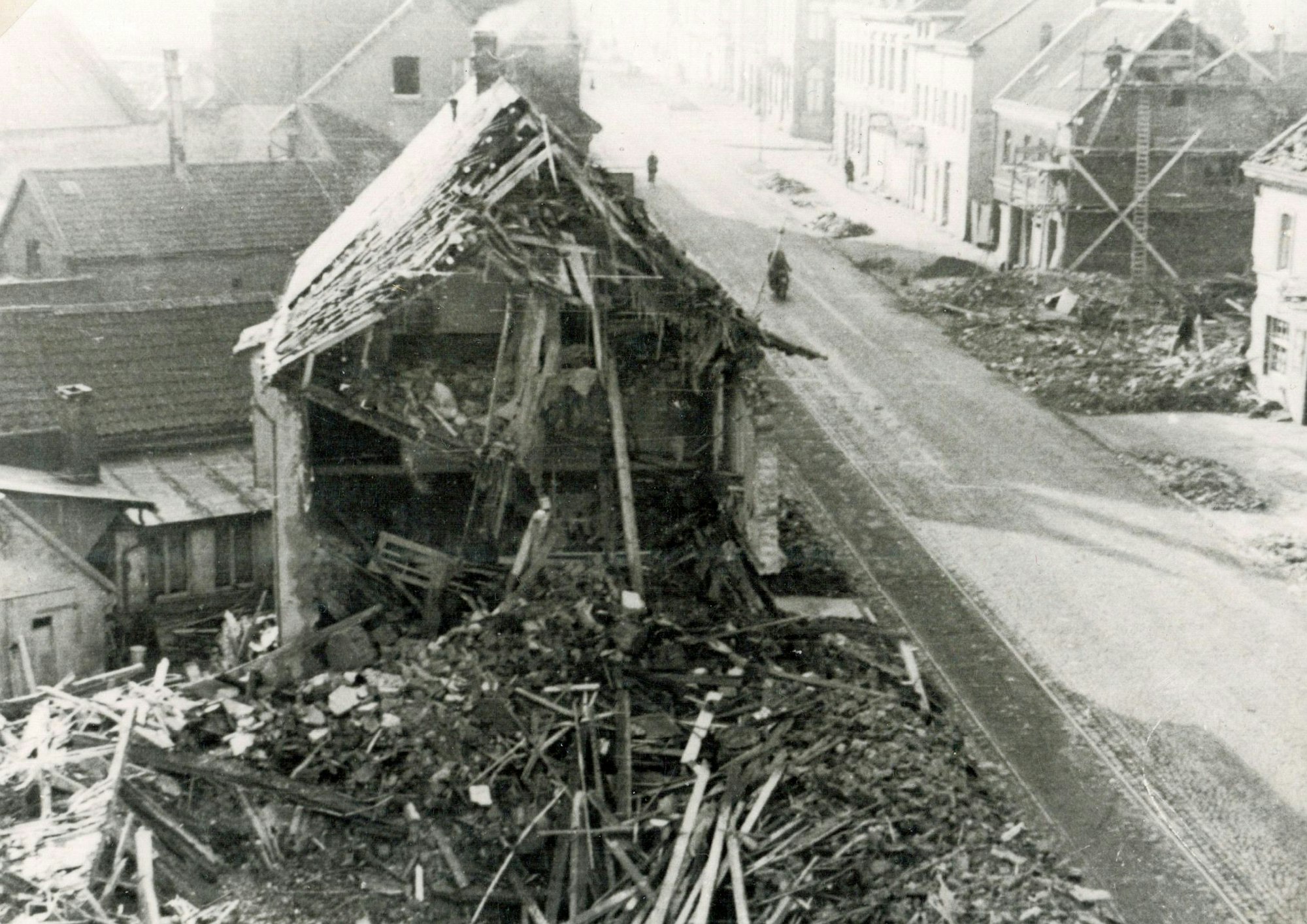 Ein Bild der Kölner Straße in Opladen.