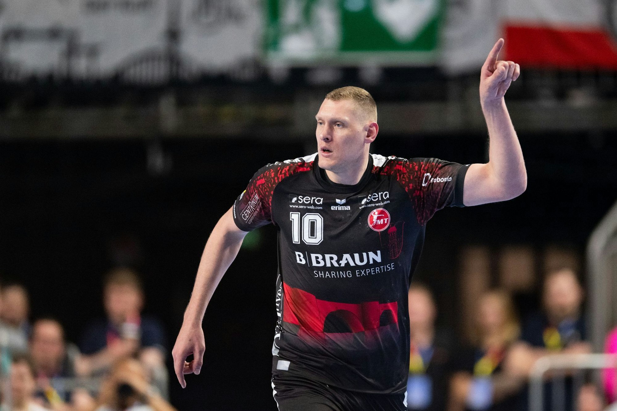 Die MT Melsungen, hier Rückraumspieler Dainis Kristopans, steht erstmals in einem internationalen Final Four.