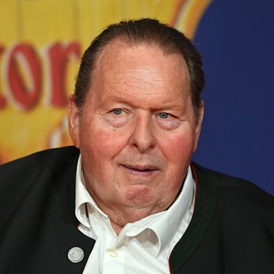 Ottfried Fischer bei der Salvator Starkbierprobe 2025 auf dem Nockherberg in München.