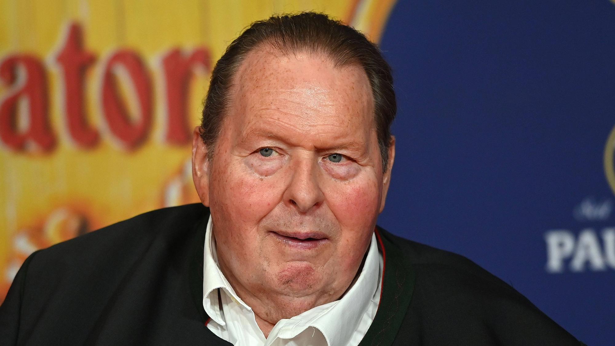 Ottfried Fischer bei der Salvator Starkbierprobe 2025 auf dem Nockherberg in München.