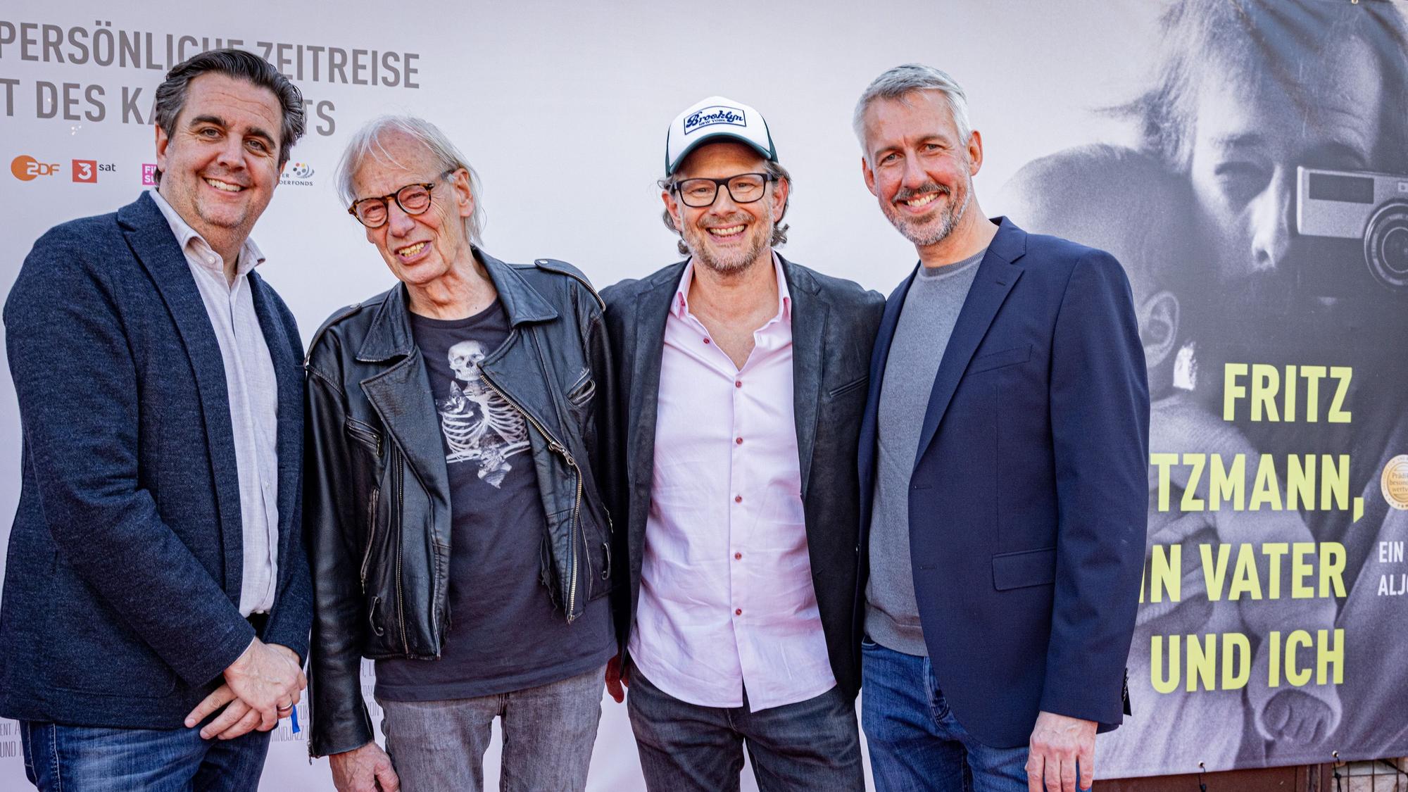 Bastian Pastewka, Rainer Pause, Aljoscha Pause und Sebastian Puffpaff bei der Prmiere des Films
